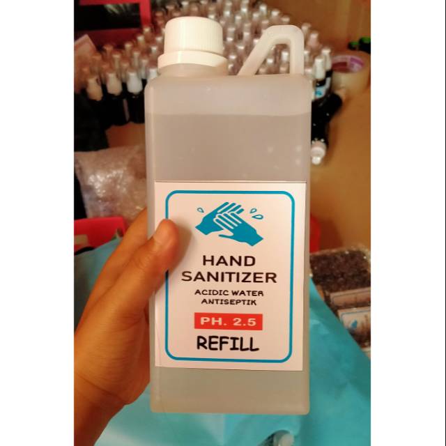 Hand sanitizer ph 2.5