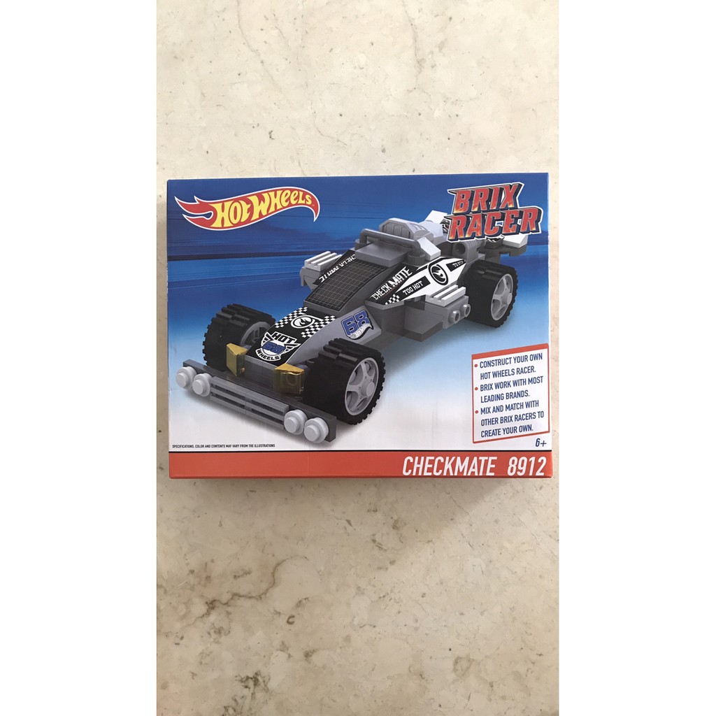 Hot Wheels Brix Racer - Checkmate 8912