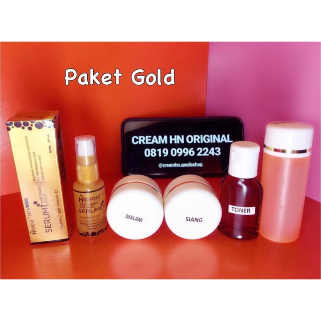 (COD) CREAM HN PAKET GOLD