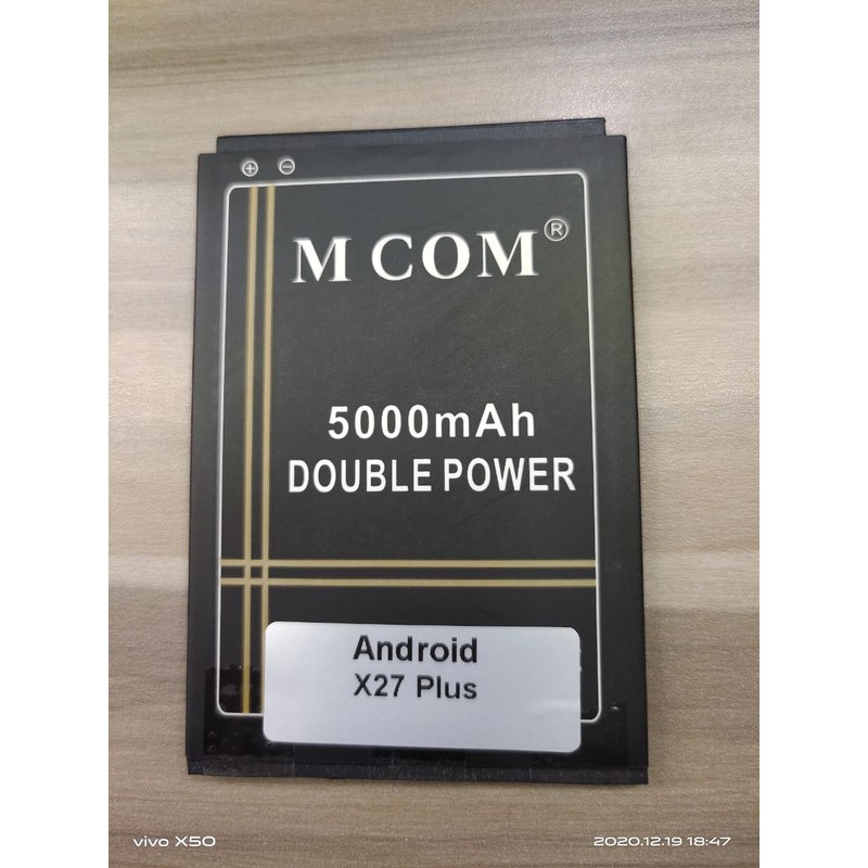 Batre Baterai Double Power Mcom Android X27 Plus