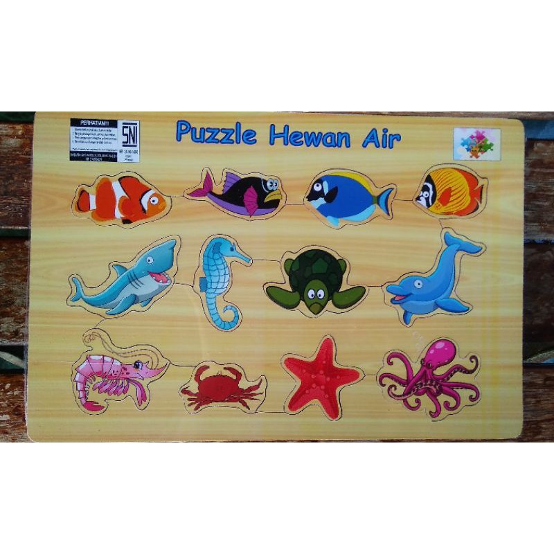 puzzle hewan