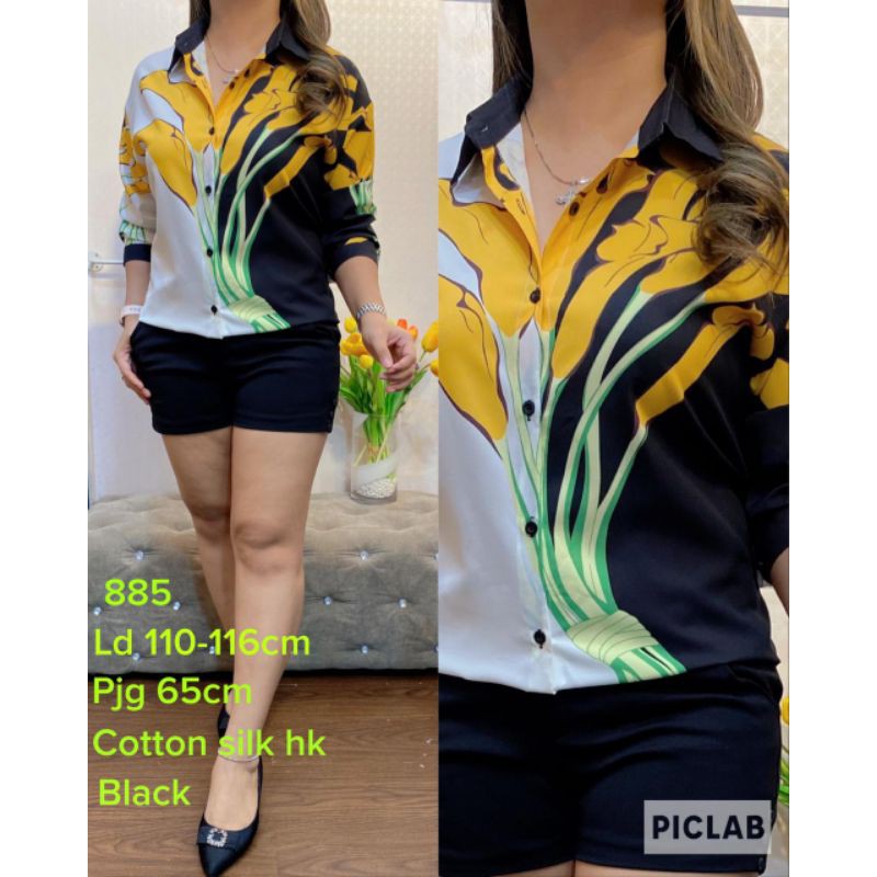 Kemeja Cotton Silk 885
