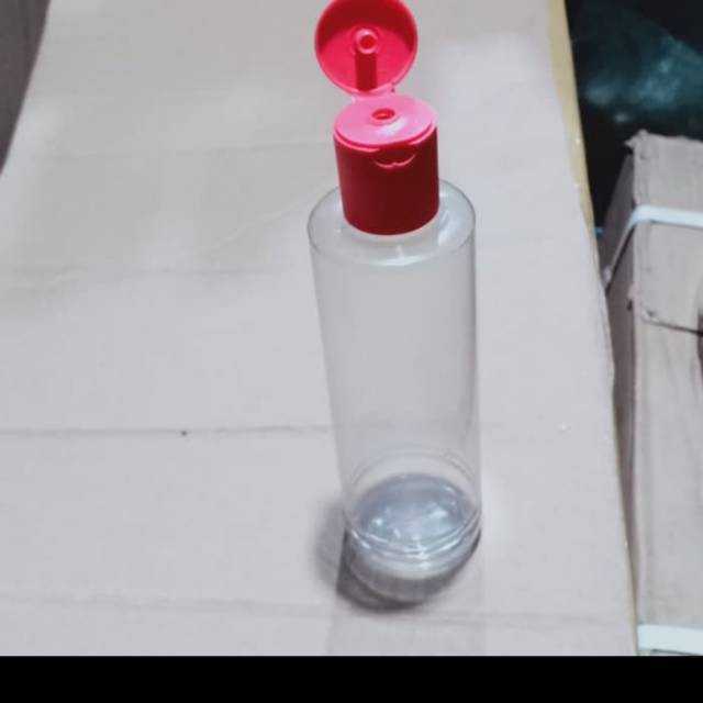 Botol pet 200 ml tutup fliptop