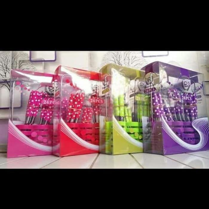 Sendok set pulkadot (24 pcs)