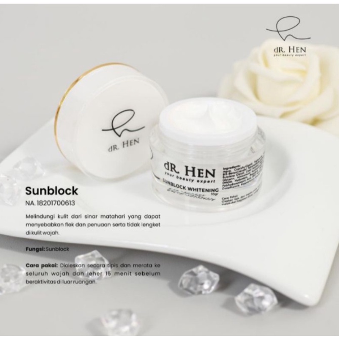 dR Hen - Sunblock Whitening