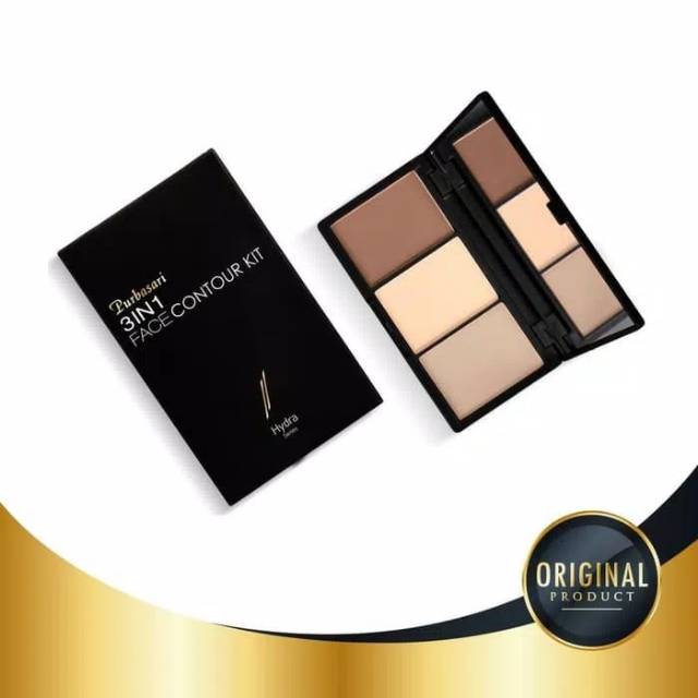 Pubasari 3in1 Face Contour Kit