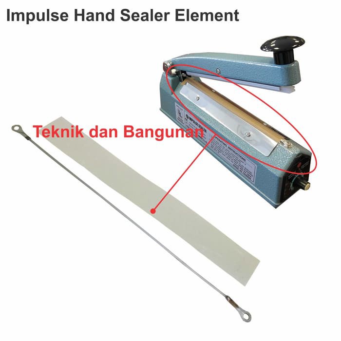 20cm Impulse Sealer Element/Elemen Pemanas Sealer