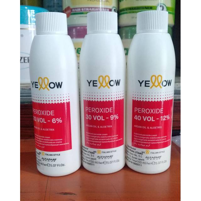 Developer yellow 150ml/oxydant 150ml