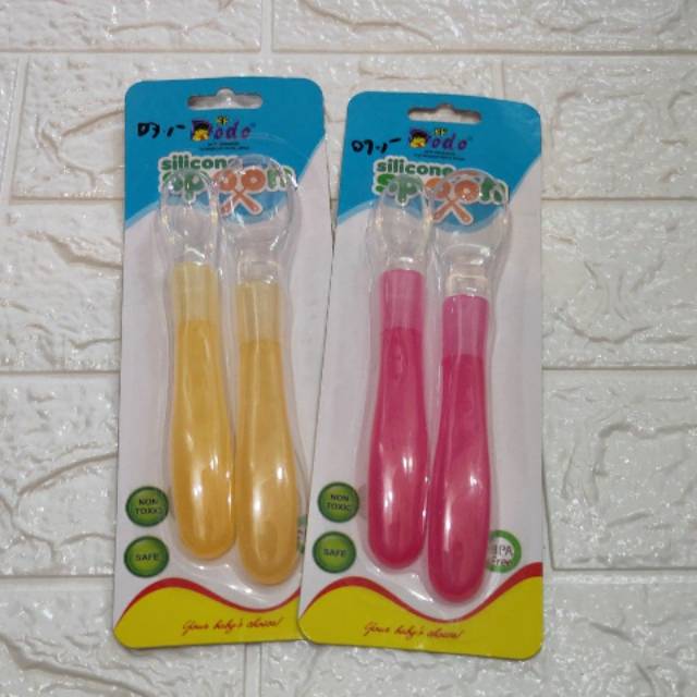 Sendok bayi silicone
