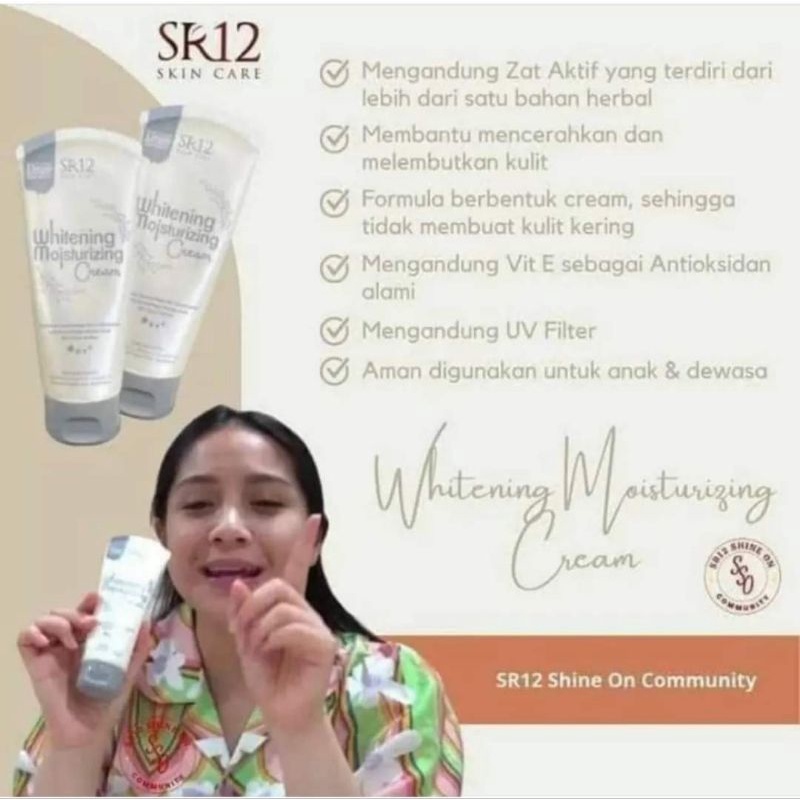 Whitening Moisturizing Cream SR12