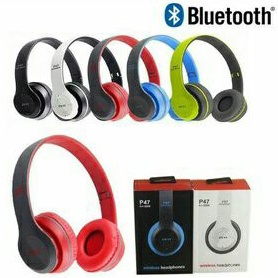 HEADSET BLUETOOTH JBL P47 WIRELESS SUPER BANDO