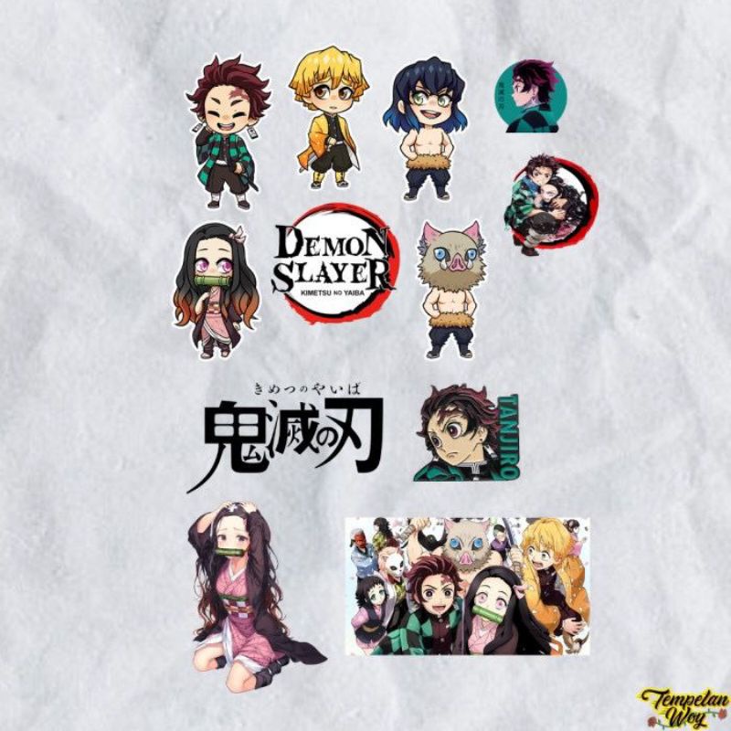 Sticker Demon Slayer