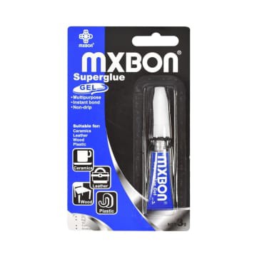 Mxbon Lem Super Glue 3 Ml - Transparan