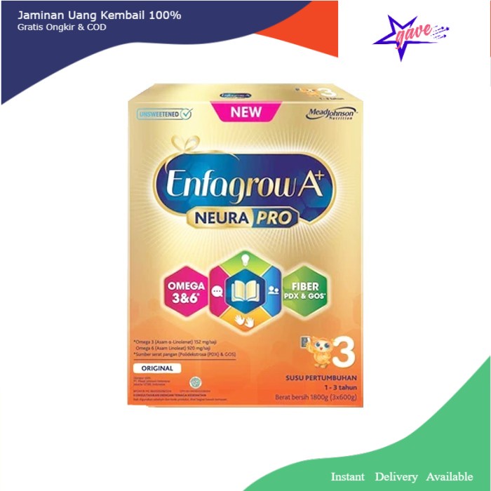 [ COD ] Enfagrow 3 original 1800gr