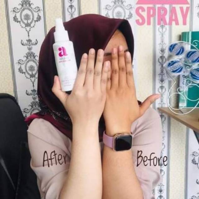 Alluvia body lotion spray