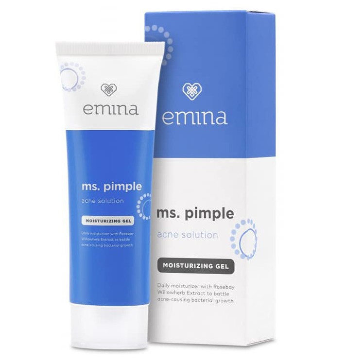 EMINA MS PIMPLE ACNE SOLUTION MOISTURIZING GEL 20ML