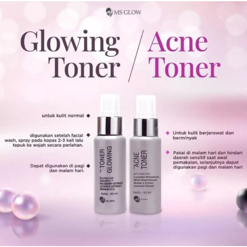 Toner wajah MS Glow