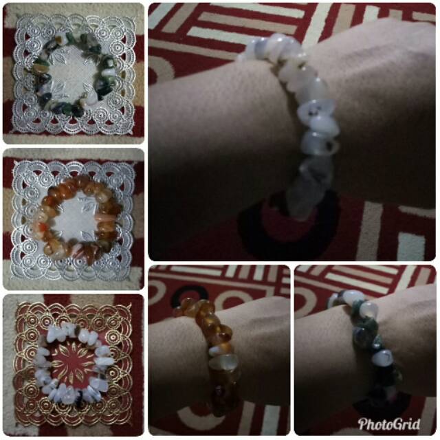 Gelang batu alam