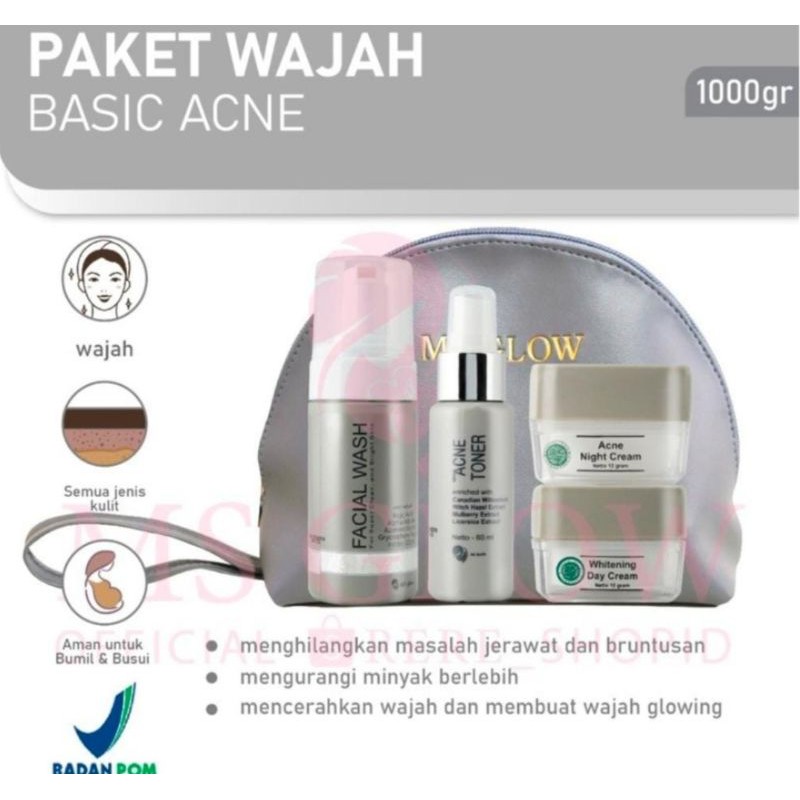 Ms glow Paket Acne
