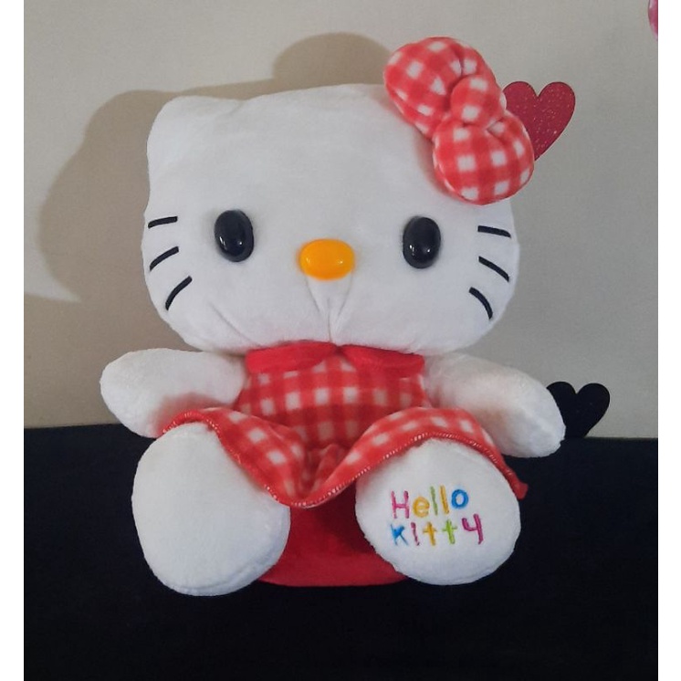 Boneka hello kity baju kotak2