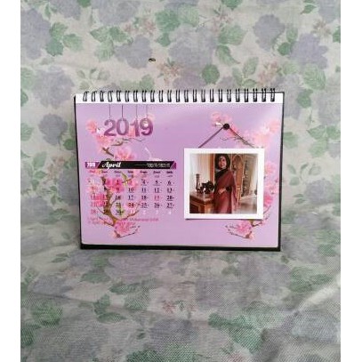 Kalender Meja 2026 Bebas Custom