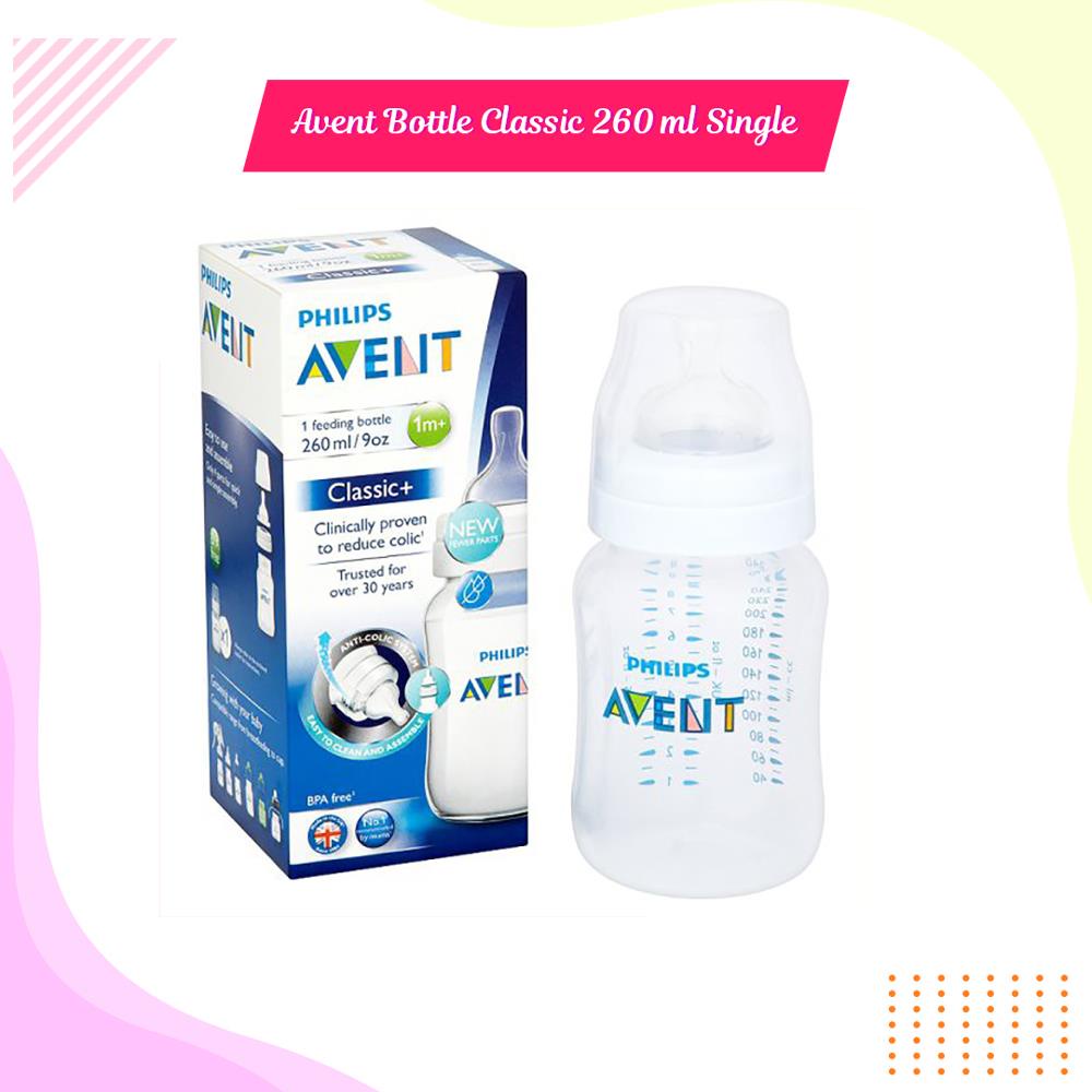 Botol Avent Classic 260 ml Single