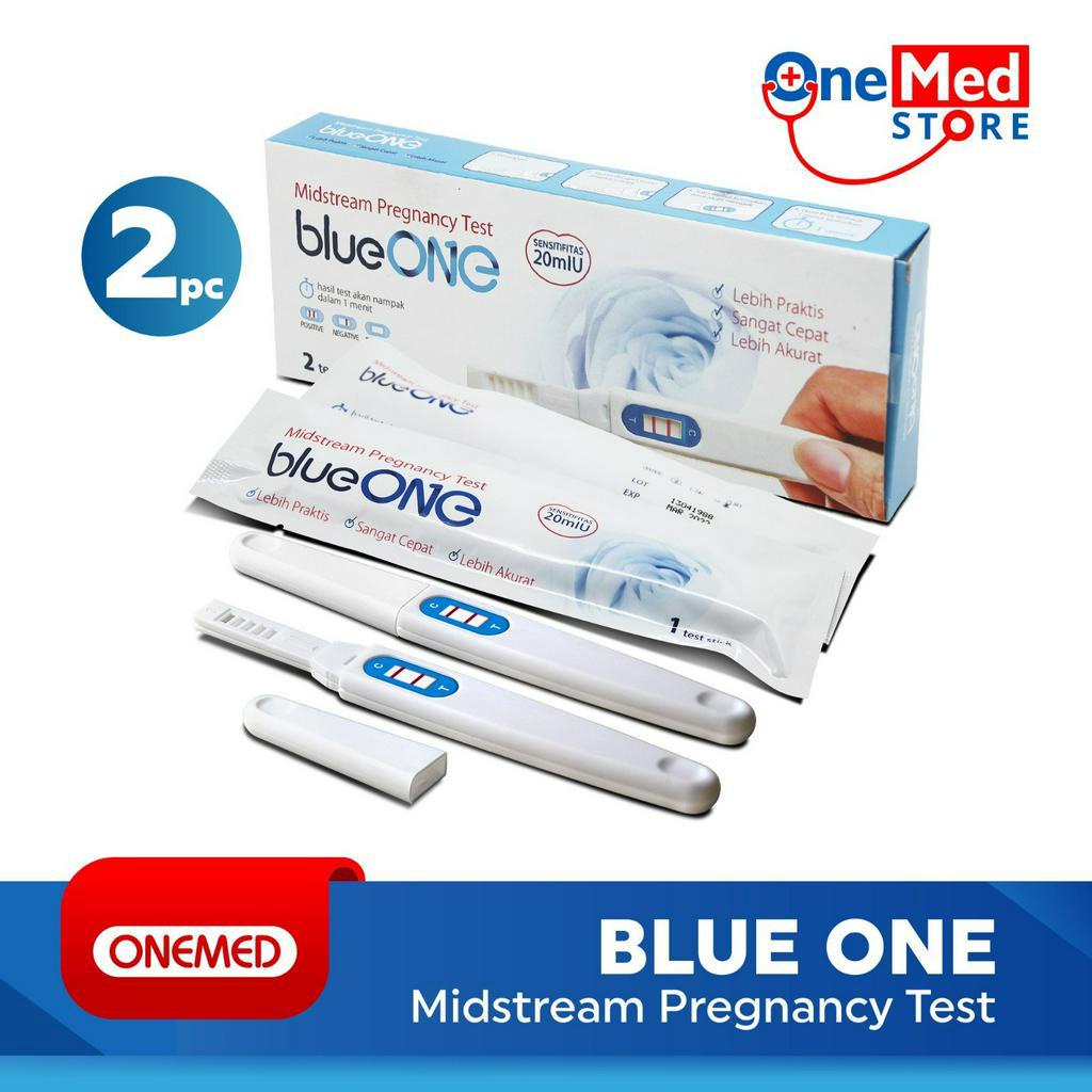 Tes Hamil Blue One Midstream Onemed Box Isi 2pcs