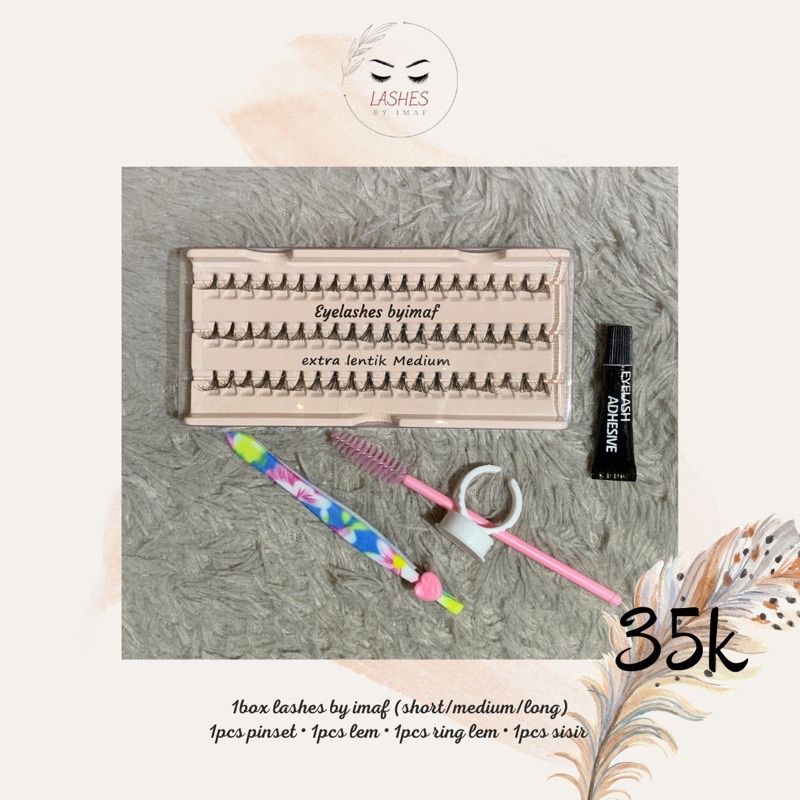 LASHES BY IMAF / PAKET 35K