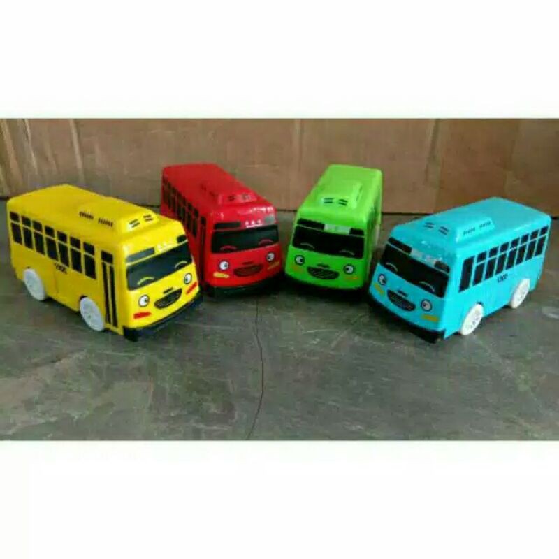 Mainan Bus  Fullback set isi 4 Pcs