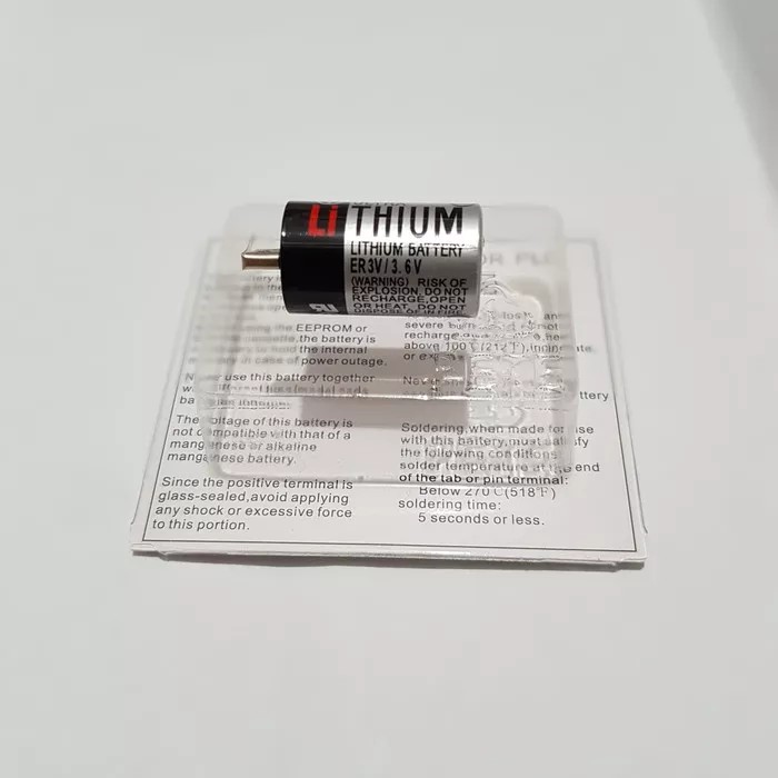 Toshiba ER3V 3,6volt 1/2AA