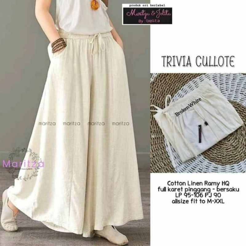 Trivia cullote Maritza