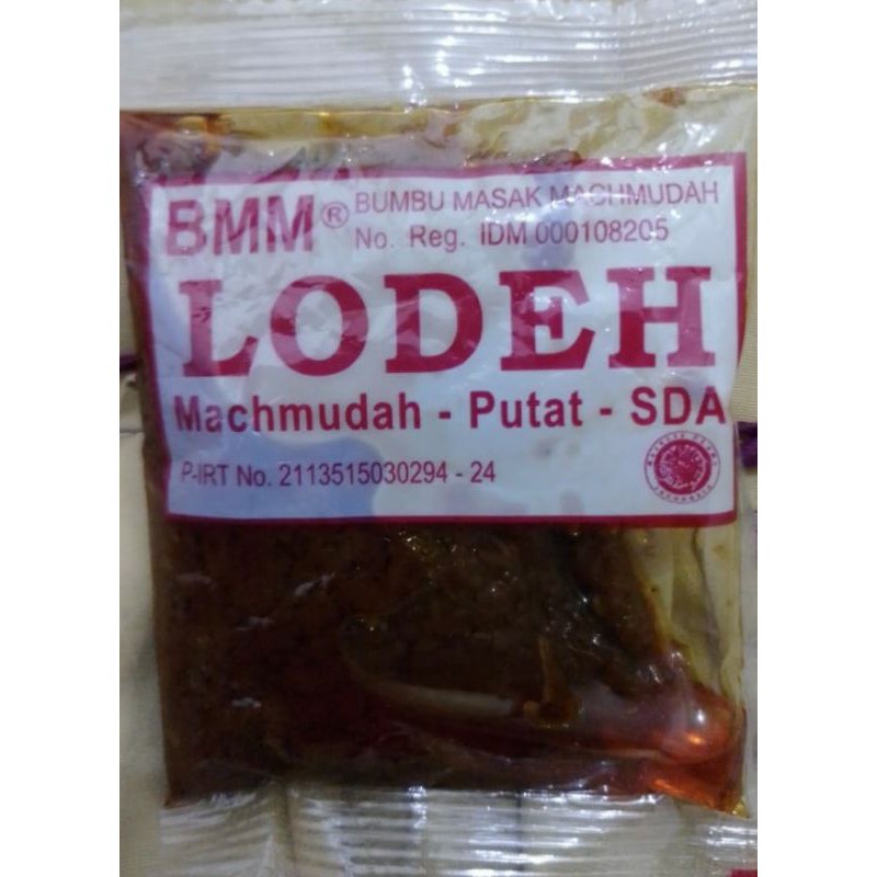 bumbu lodeh mahmudah BMM