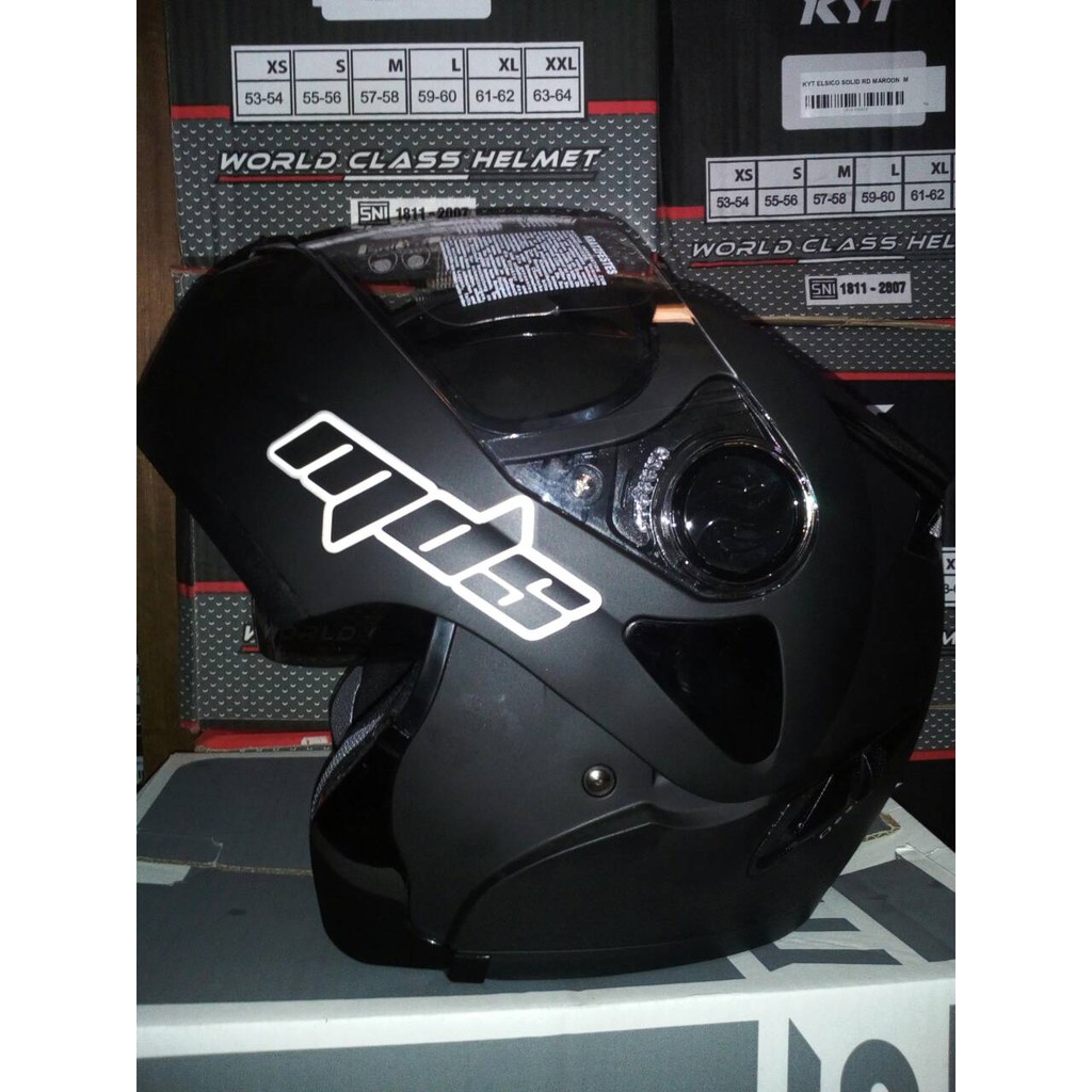 HM-1612 Mds Pro Rider Solid 2 Visor Murah