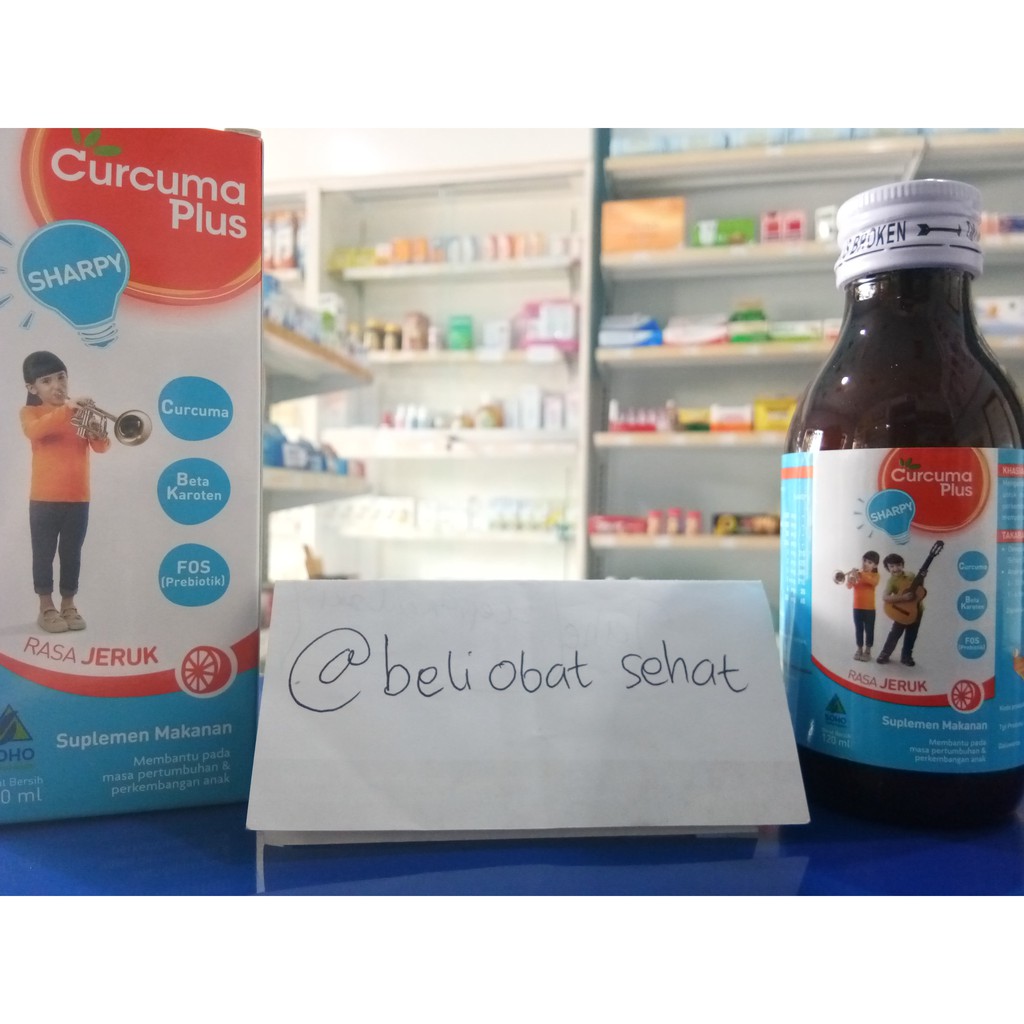 CURCUMA PLUS SHARPY RASA JERUK 120ML