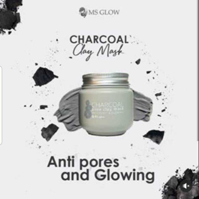 MS Glow Charcoal Clay Mask