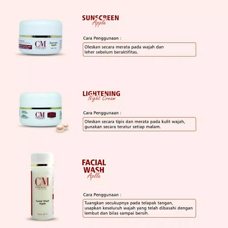 paket kream CM reguler