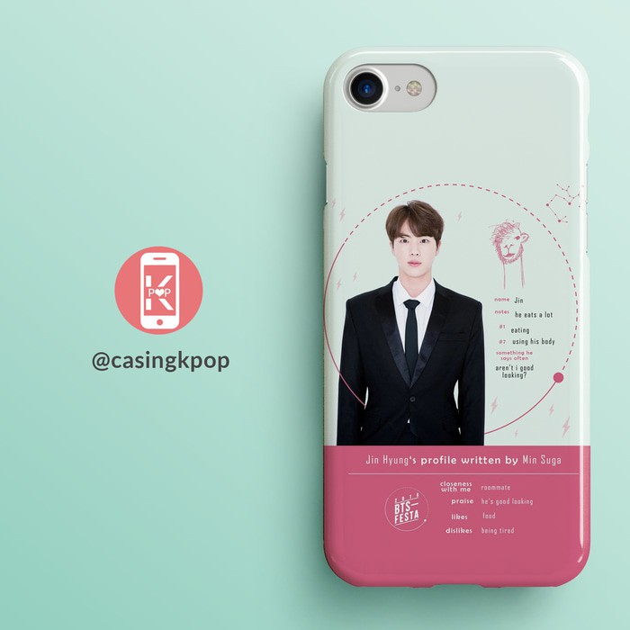 Casing Handphone BTS FIESTA JIN