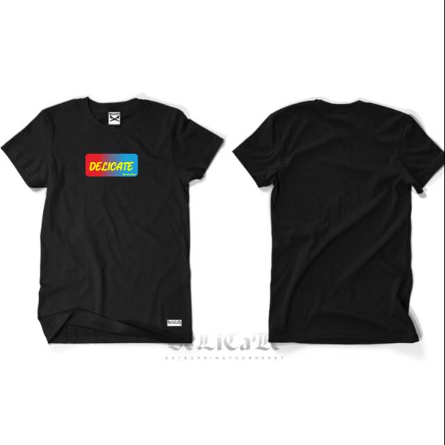 KAOS Distro RAINBOW LIMITED Edition Unisex Basic Hitam