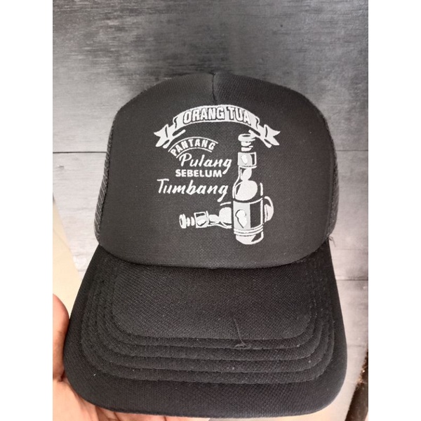 topi jaring pria