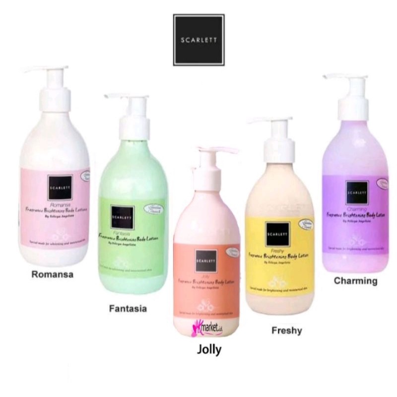 body lotion scarlett