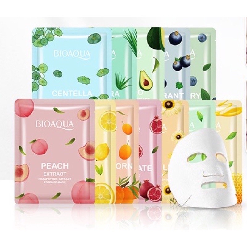 Sheetmask bioaqua readystock