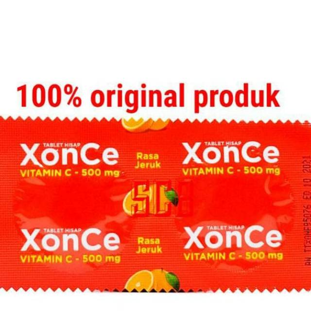 XONCE PER TABLET 1000 SILAHKAN ORDER