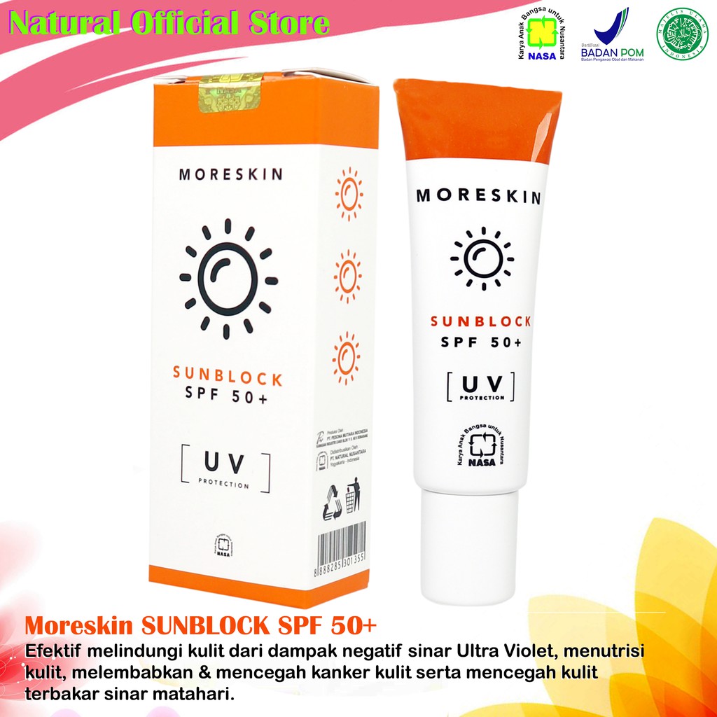 MORESKIN SUNBLOCK SPF 50+ ORIGINAL