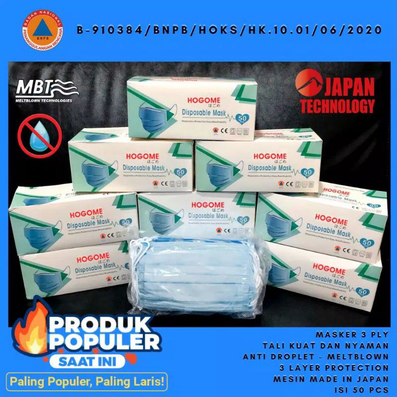 Masker Hogome 3ply