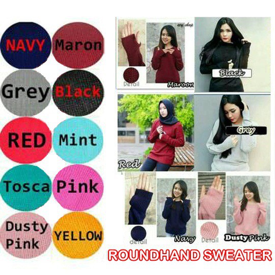 ROUNDHAND SWEATER