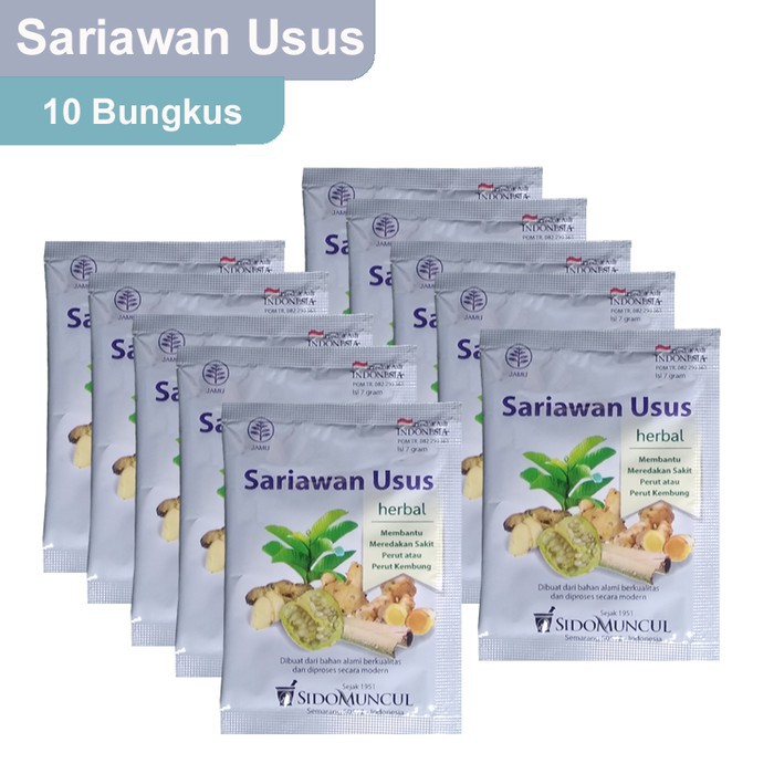 Jamu Sariawan Usus Sidomuncul