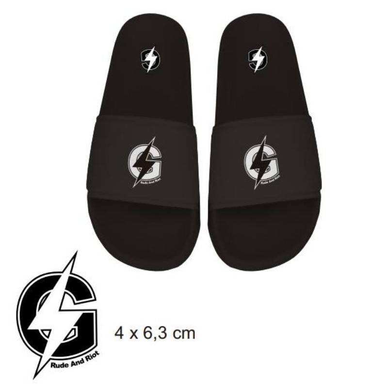 BLACK SLIPPER GATHEL