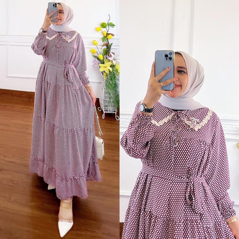 alegra rose midi garment