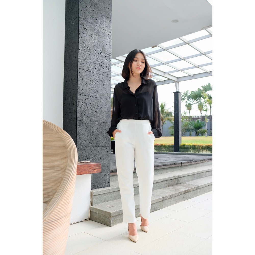 su09ok B-0112 Premium Basic Tapered Pants