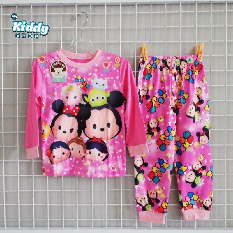 Cuddleme"TsumTsum"piyama panjang